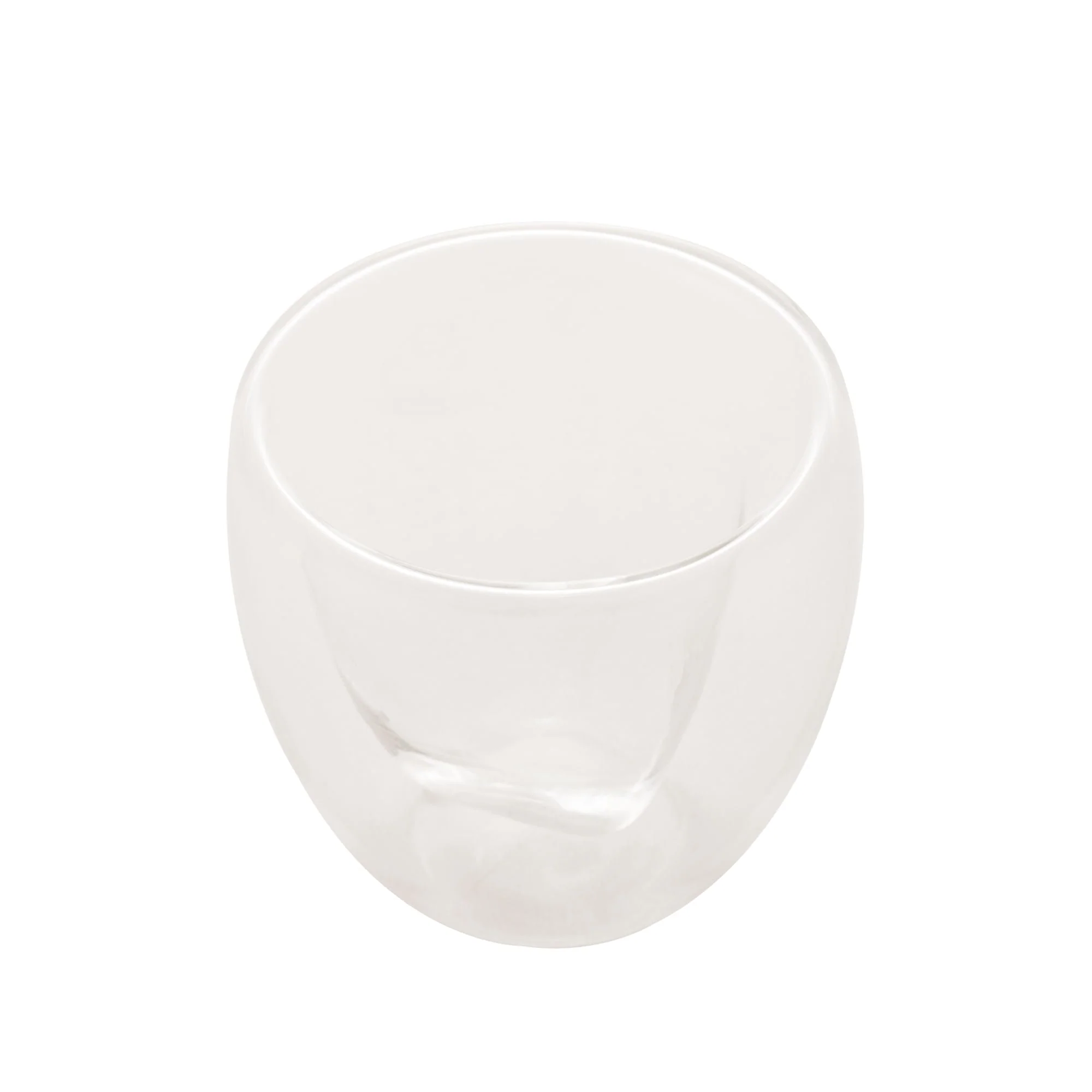 Copo para Café Coração Parede Dupla em Vidro Borossilicato 80ml - Image 3