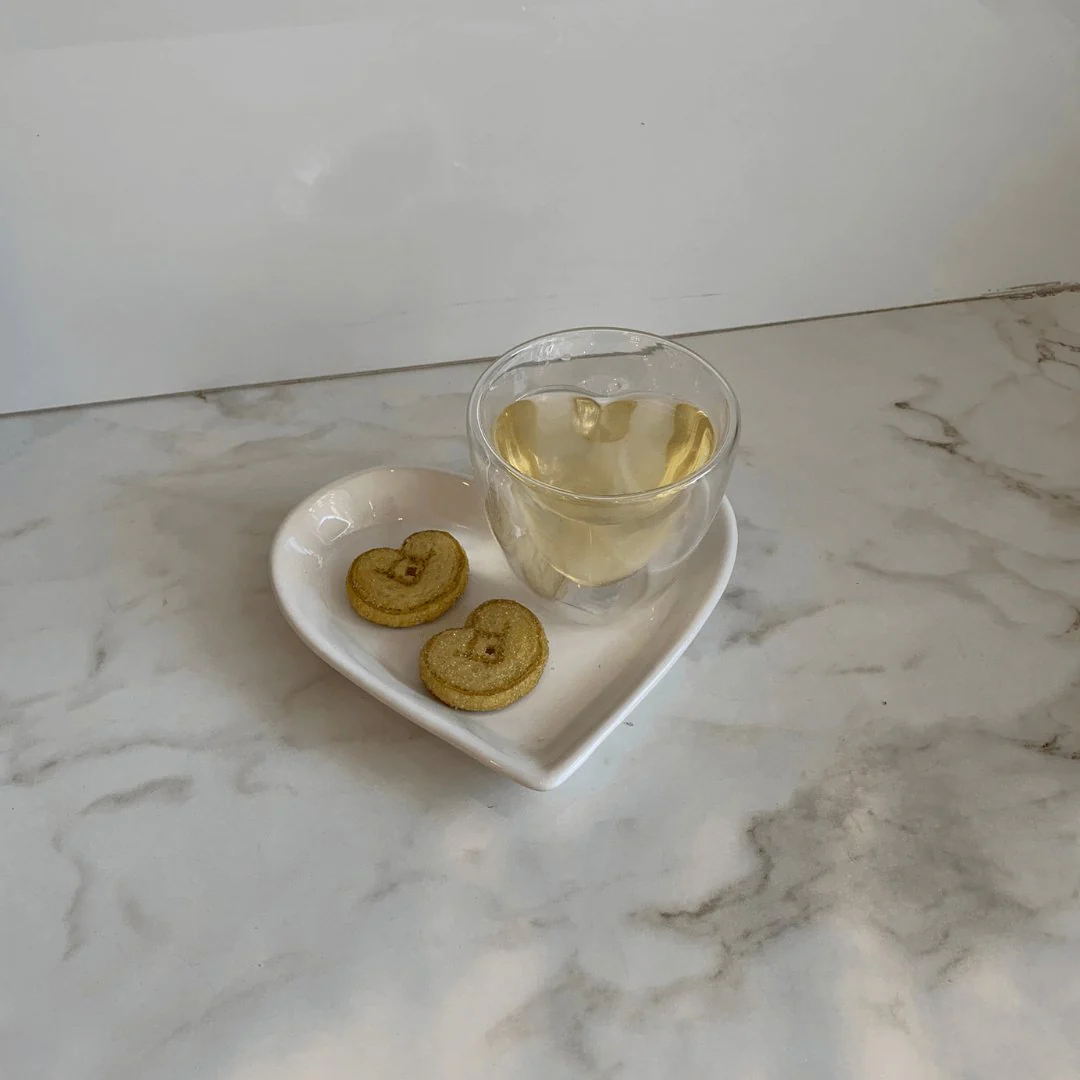 Copo para Chá Coração Parede Dupla em Vidro Borossilicato 230ml - Image 6