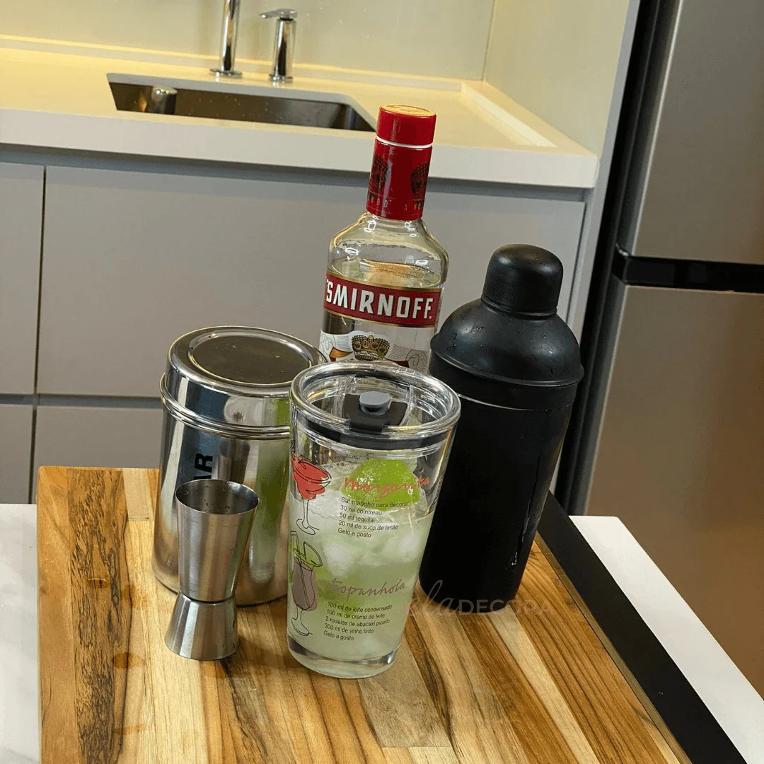 Copo para Drink com Canudo Celebrate 450ml - Image 3