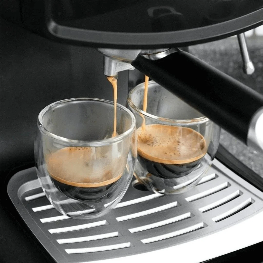 Copo Parede Dupla Chá Cappuccino em Vidro Borossilicato - 240ml - Image 2