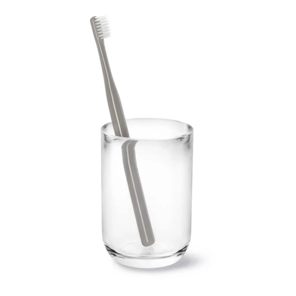 Copo Porta Escova de Dentes Junip Cerâmica Natural