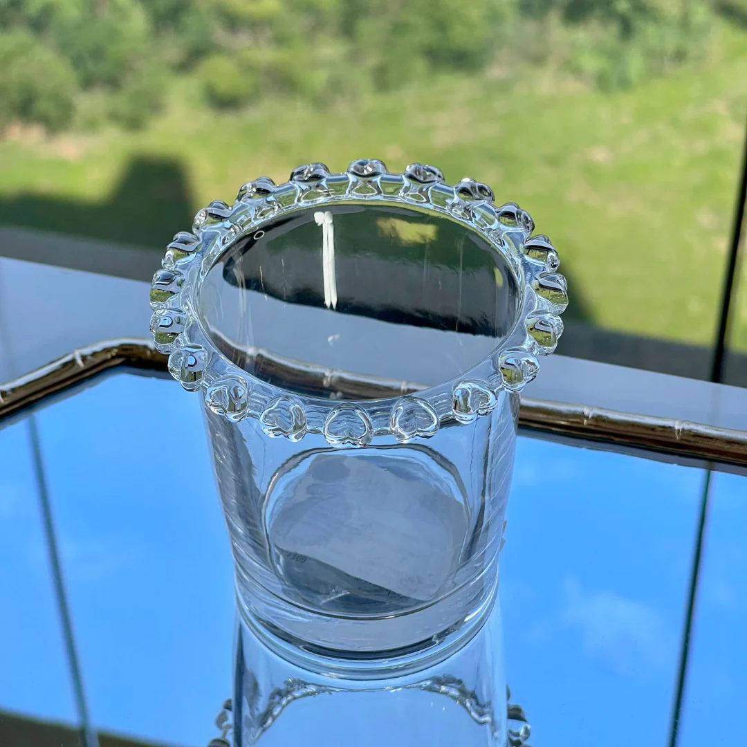 Copo Porta Talheres de Cristal de Chumbo com Detalhes em Formato de Coração - Image 4