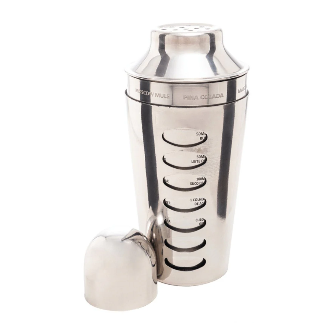Coqueteleira de Aço Inox com Receitas 650ml - Image 3