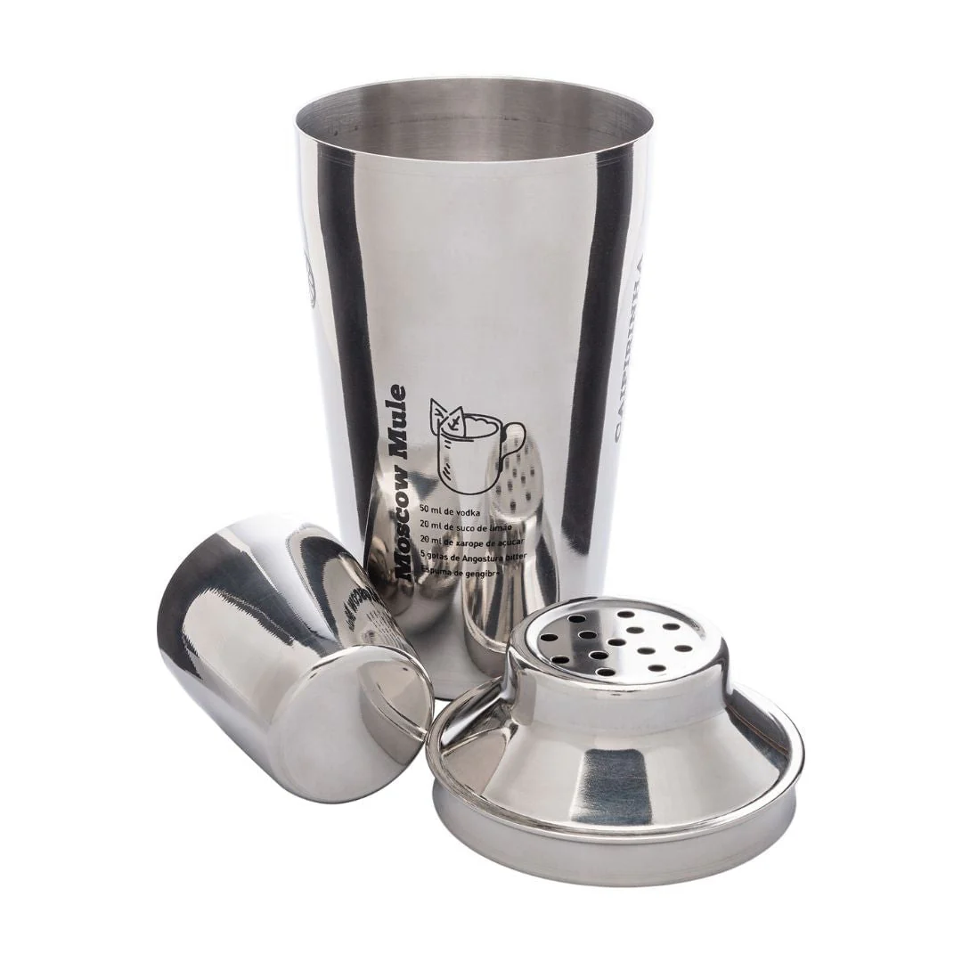 Coqueteleira em Aço Inox com Receitas 500ml - Image 3