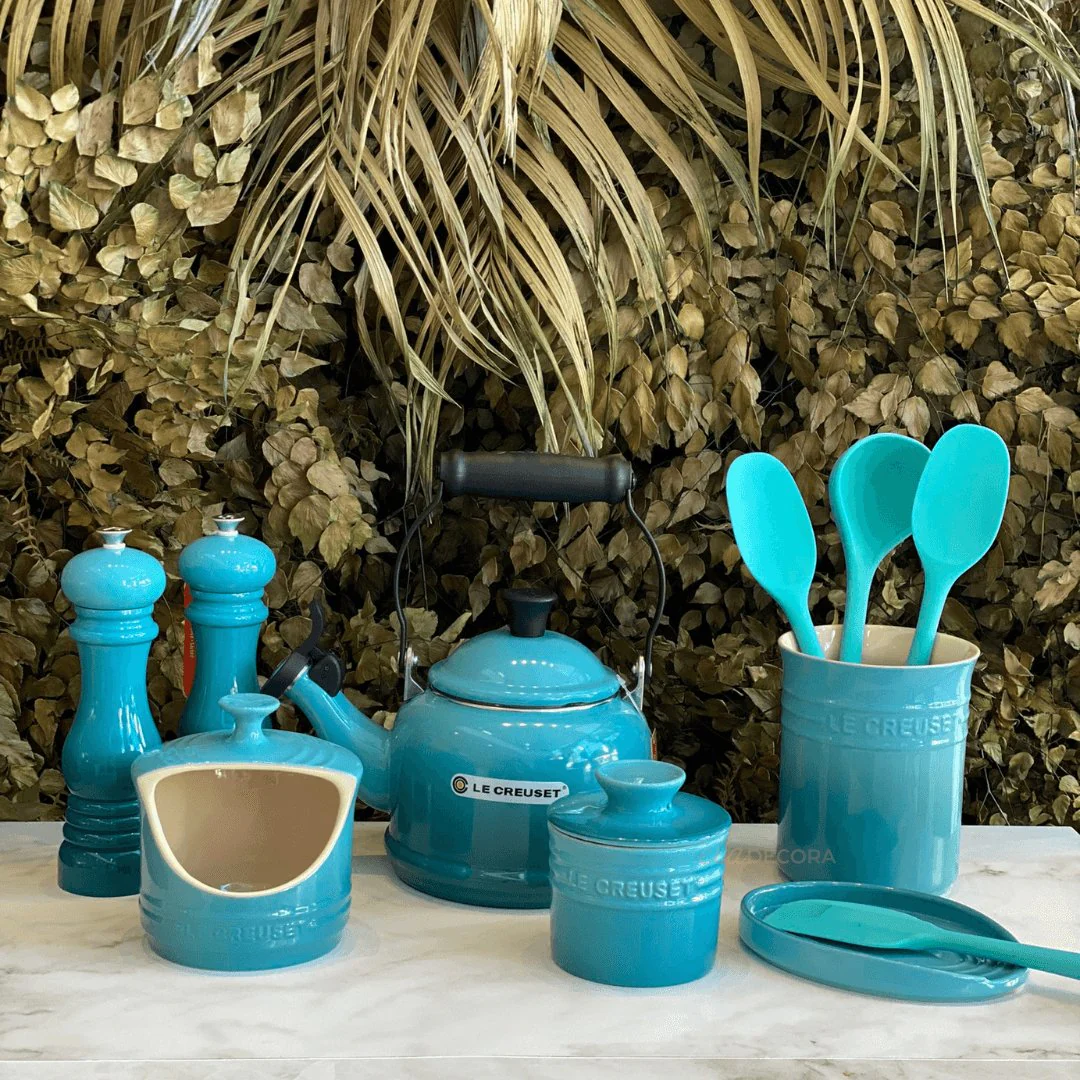 Descanso Oval para Colher Azul Caribe Le Creuset - Image 2
