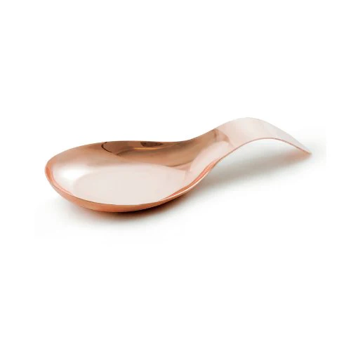 Descanso para Utensilio em Aço Inox Rose Gold 20,5cm