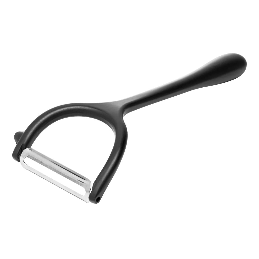 Descascador de Legumes Cabo Antiderrapante Chef Pro Preto 18cm - Image 3