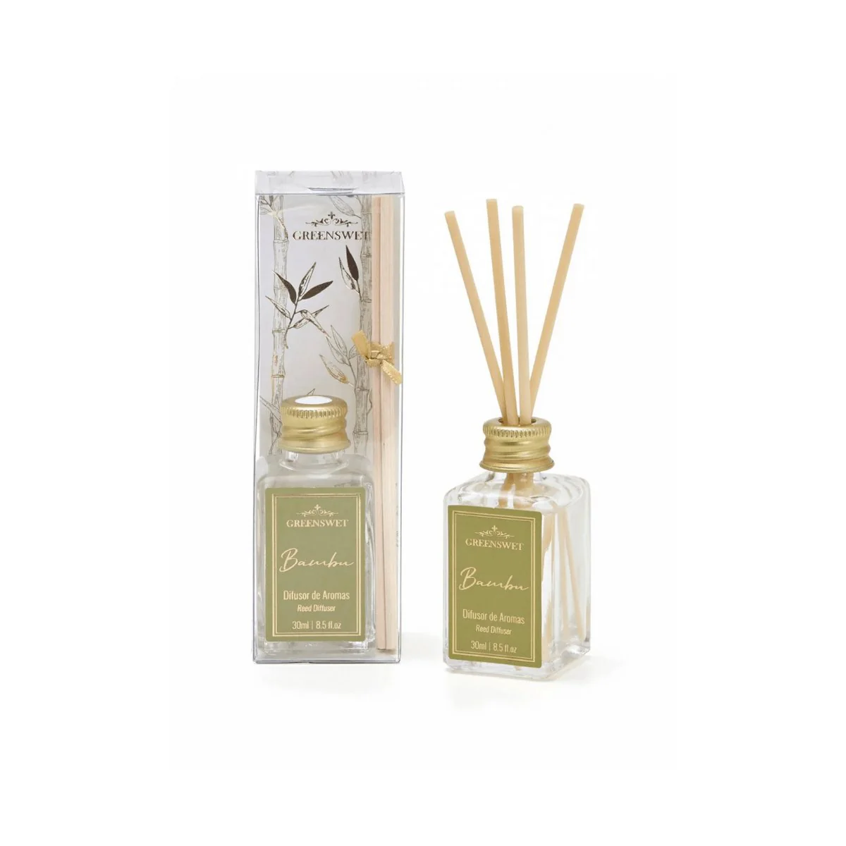 Difusor De Aromas Bambu Greens Wet - 30ml