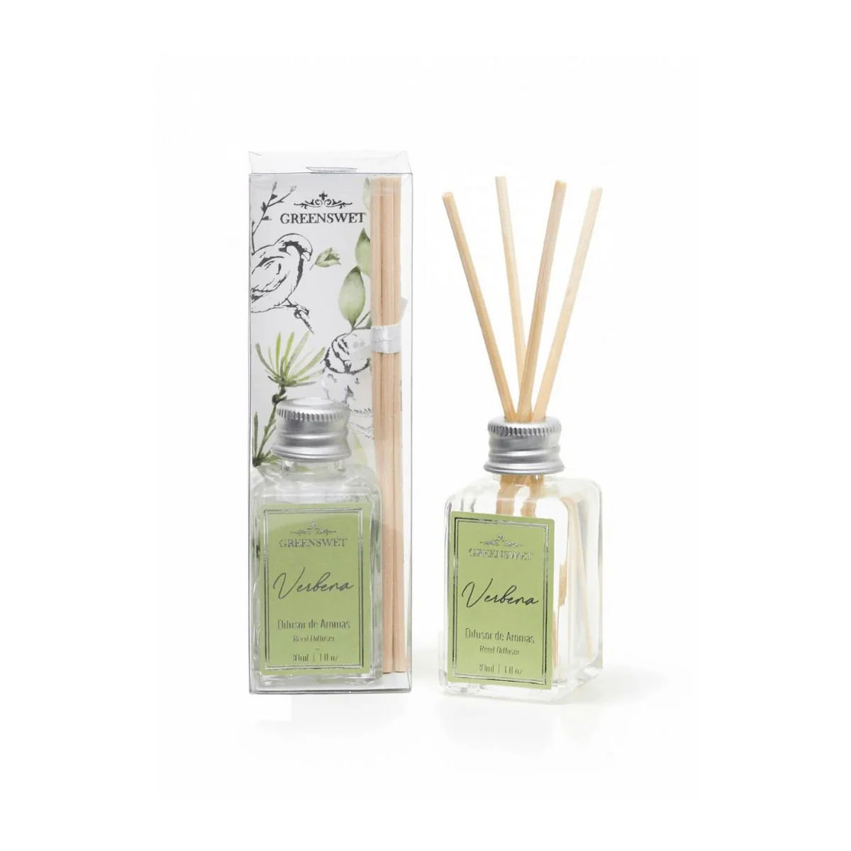 Difusor De Aromas Verbena  Greens Wet - 30 Ml