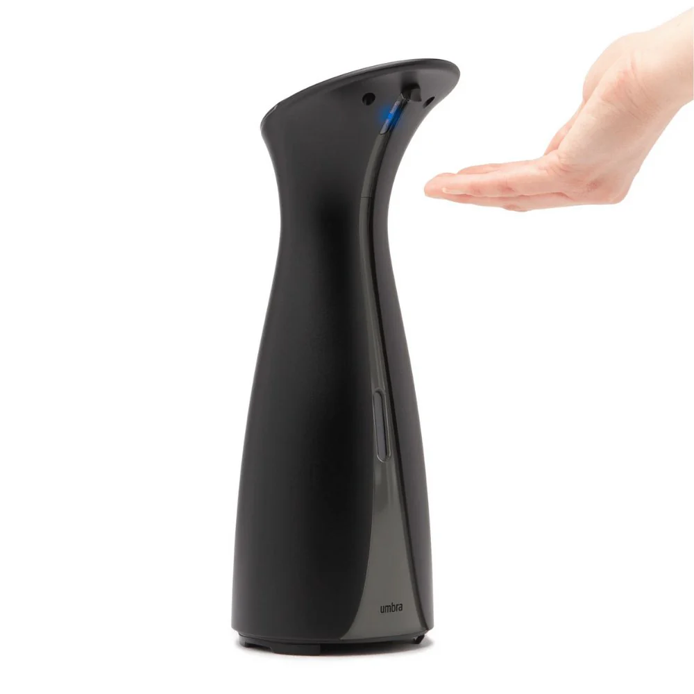 Dispenser Porta Detergente Automático com Sensor Preto e Cinza Otto - 250ml - Image 2