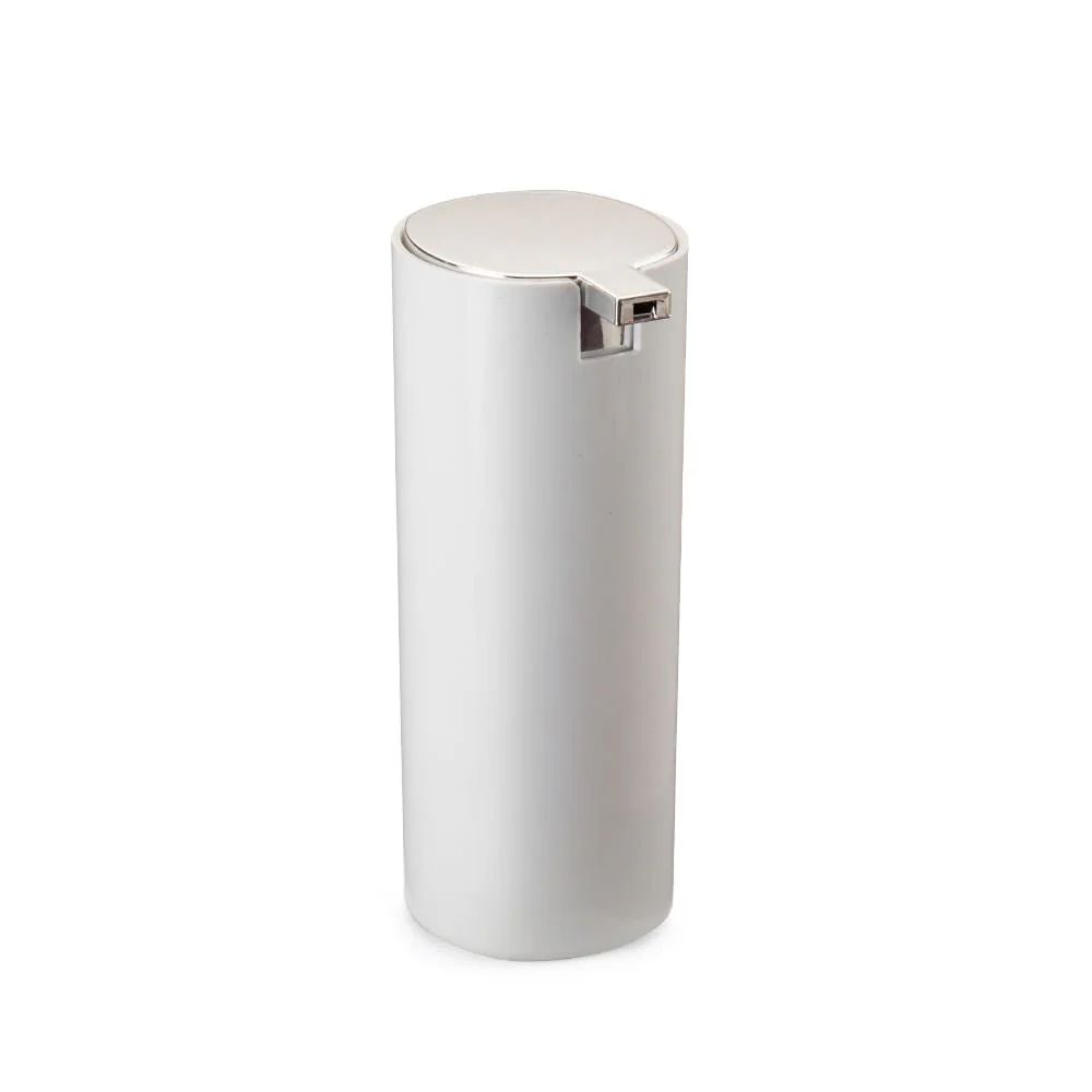 Dispenser Para Detergente Linha Conceito Branco Com Cromado - Image 3