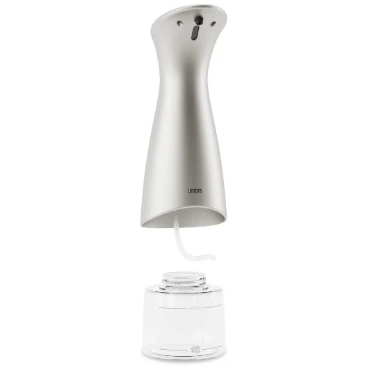 Dispenser Porta Detergente Automático com Sensor Espuma Otto Nickel 280ml - Image 2