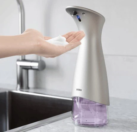 Dispenser Porta Detergente Automático com Sensor Espuma Otto Nickel 280ml - Image 5