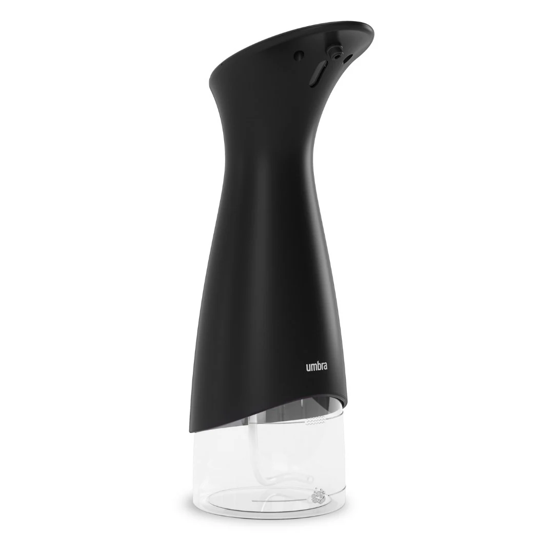 Dispenser Porta Detergente Automático com Sensor Espuma Otto Preto 280ml - Image 3