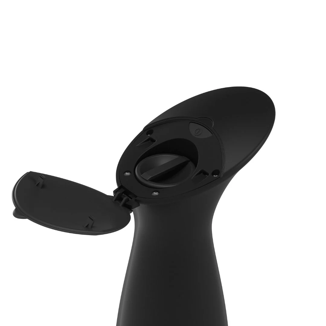 Dispenser Porta Detergente Automático com Sensor Espuma Otto Preto 280ml - Image 7