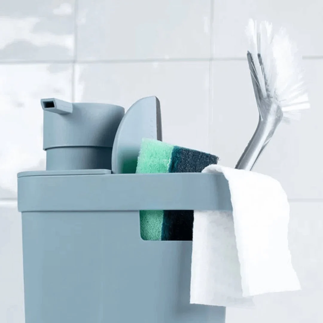 Dispenser Porta Detergente e Organizador de Pia Trium Azul Glacial 650 Ml - Image 3