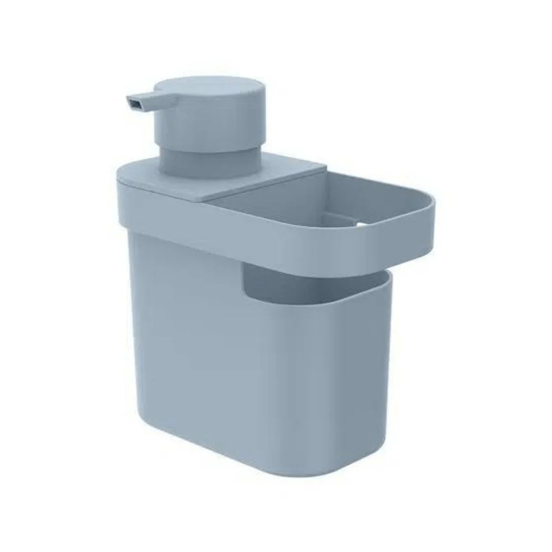 Dispenser Porta Detergente e Organizador de Pia Trium Azul Glacial 650 Ml - Image 5