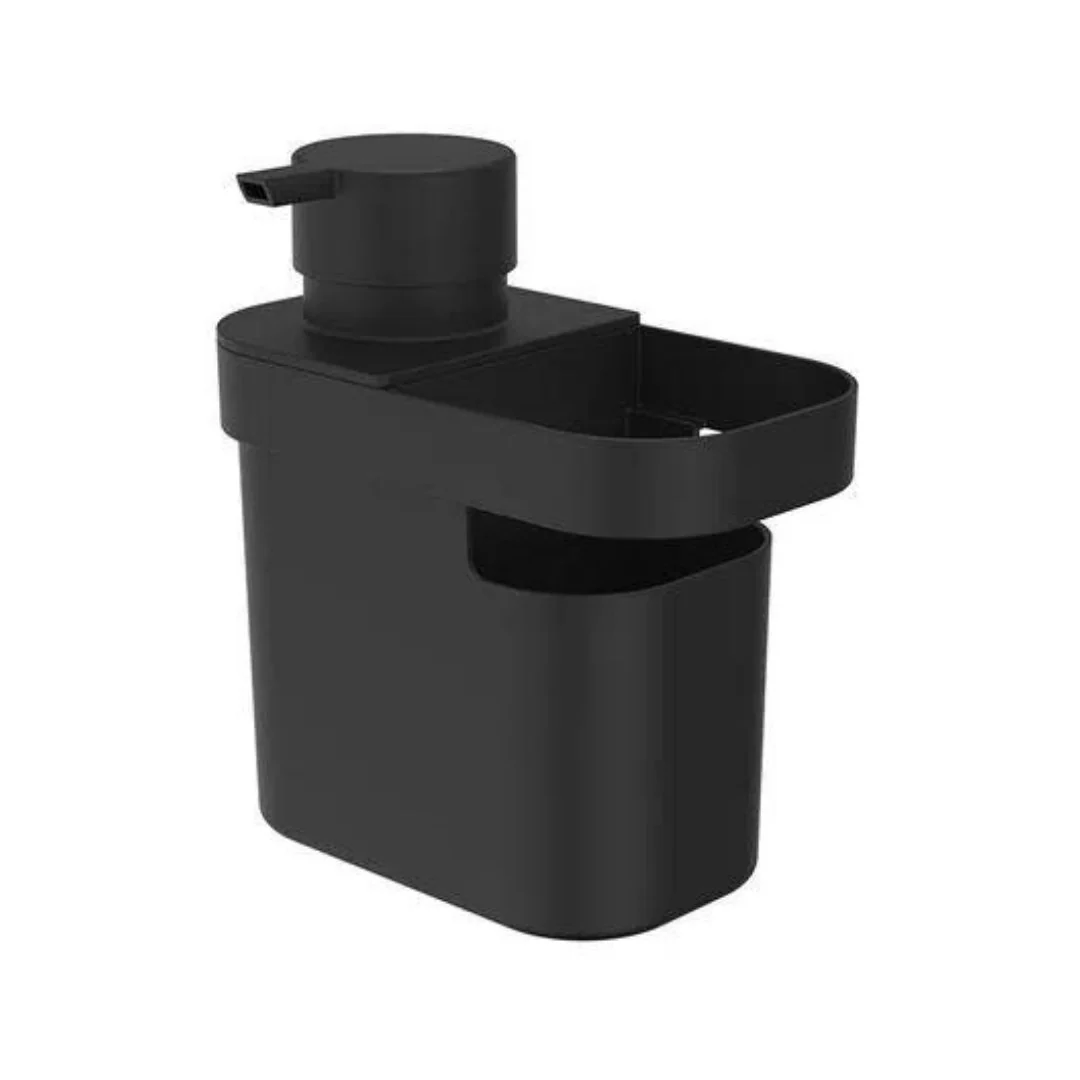 Dispenser Porta Detergente e Organizador de Pia Trium Preto 650 Ml - Image 5