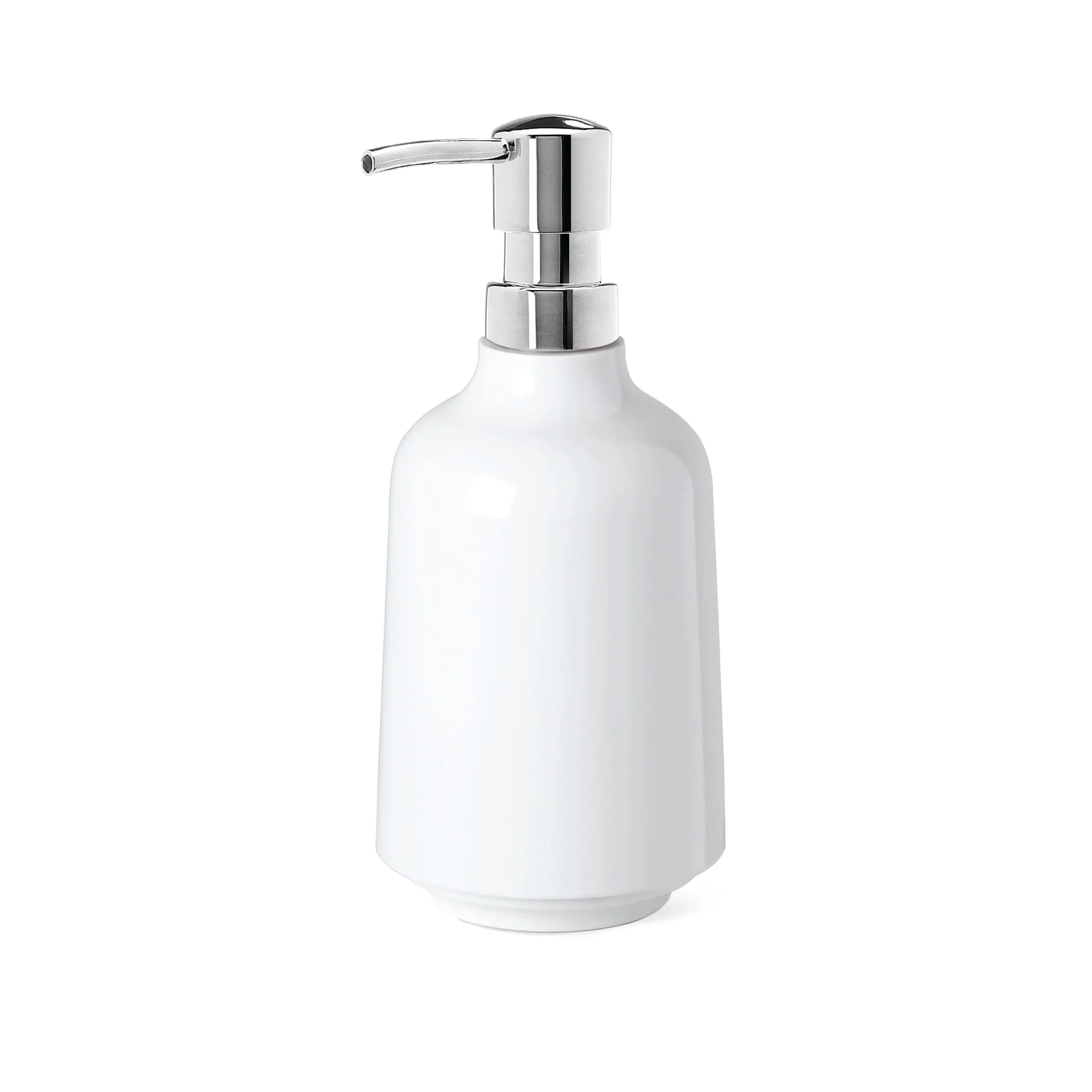 Dispenser Porta Sabonete Líquido Step Branco 385ml
