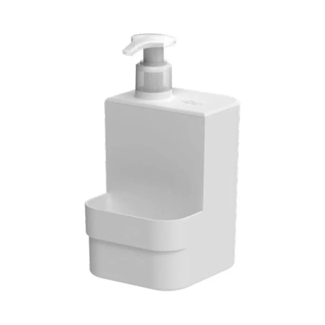 Dispenser Porta Sabonete Liquido Trium Compact Branco 500ml - Image 2