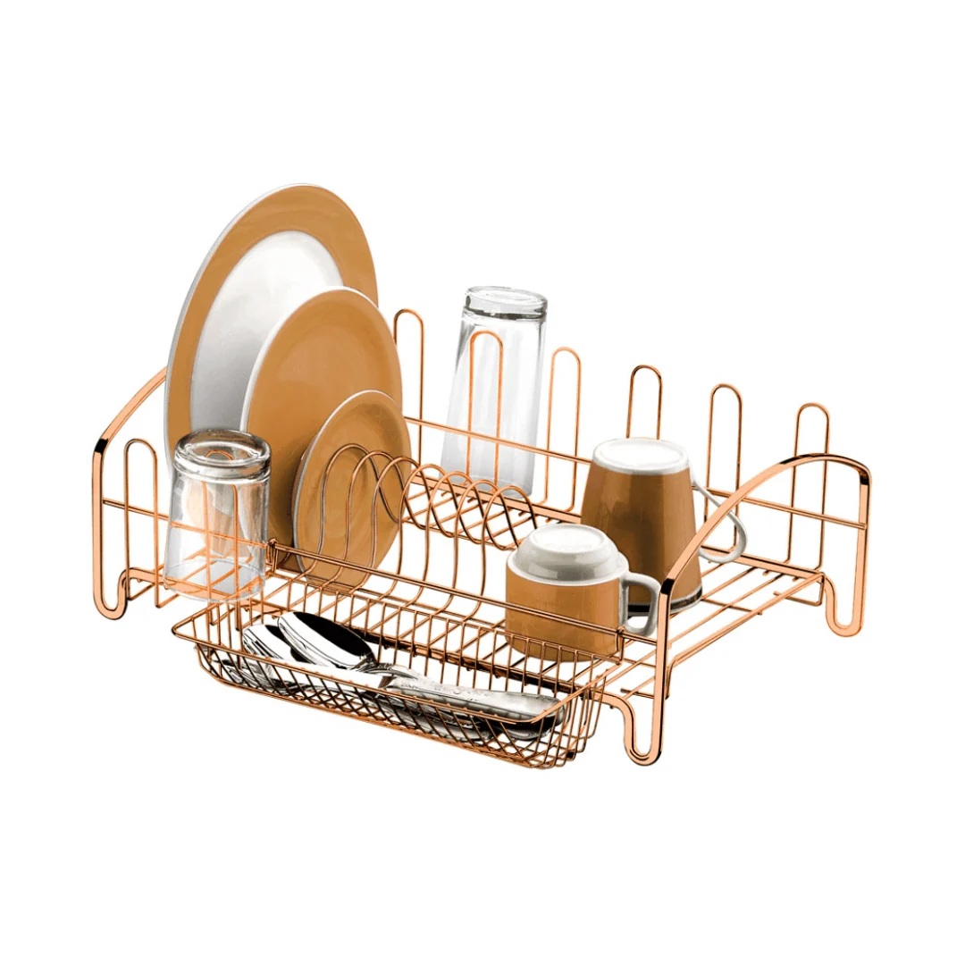 Escorredor de louças em Aço Rose Gold - Image 3