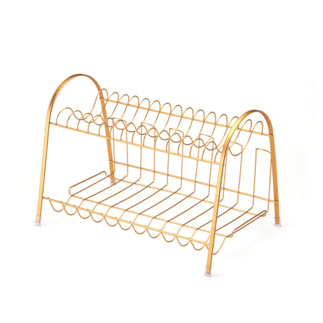Escorredor Max Duplo Dourado Fosco - Image 5