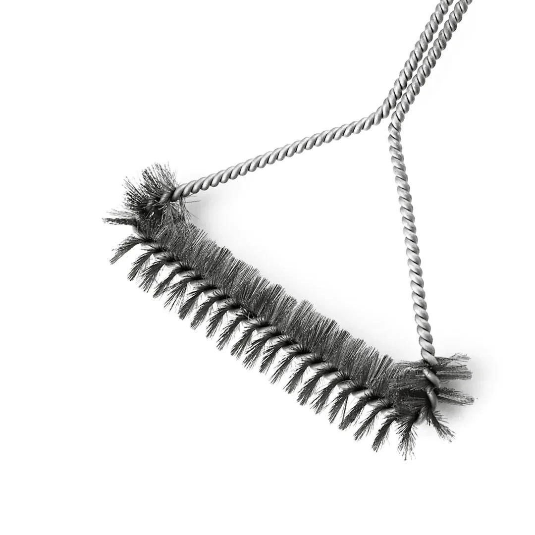 Escova de Aço para Churrasqueira com Cabo de Plástico 47cm - Image 2
