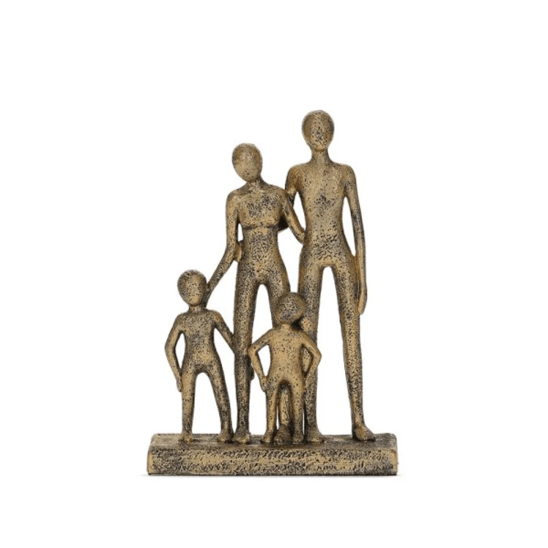 Escultura Familia em Polirresina 22cm - Image 4