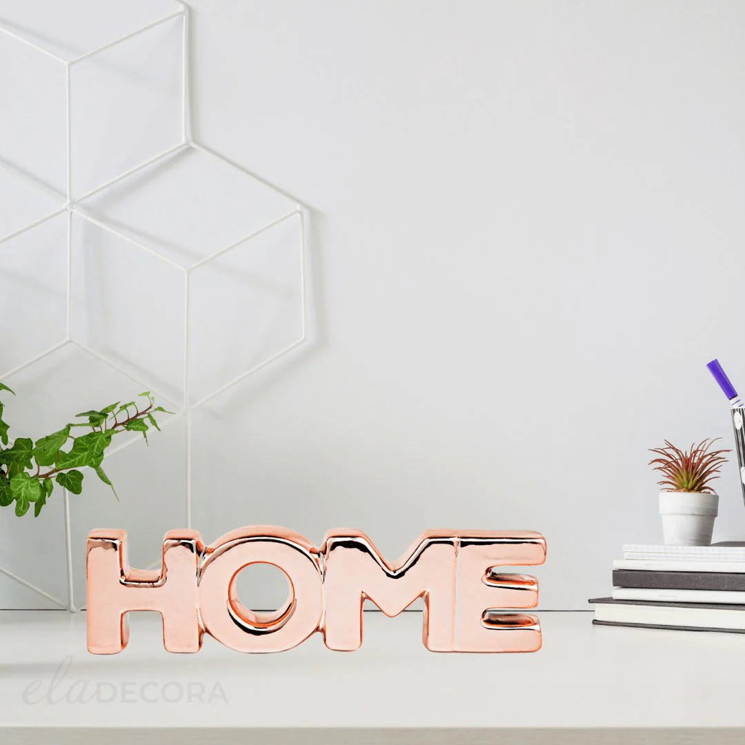 Escultura Home em Porcelana Rose Gold 21cm - Image 3