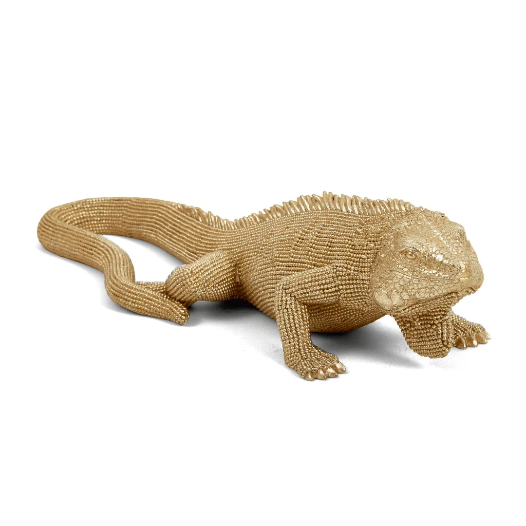 Escultura Iguana em Poliresina 32cm - Image 3