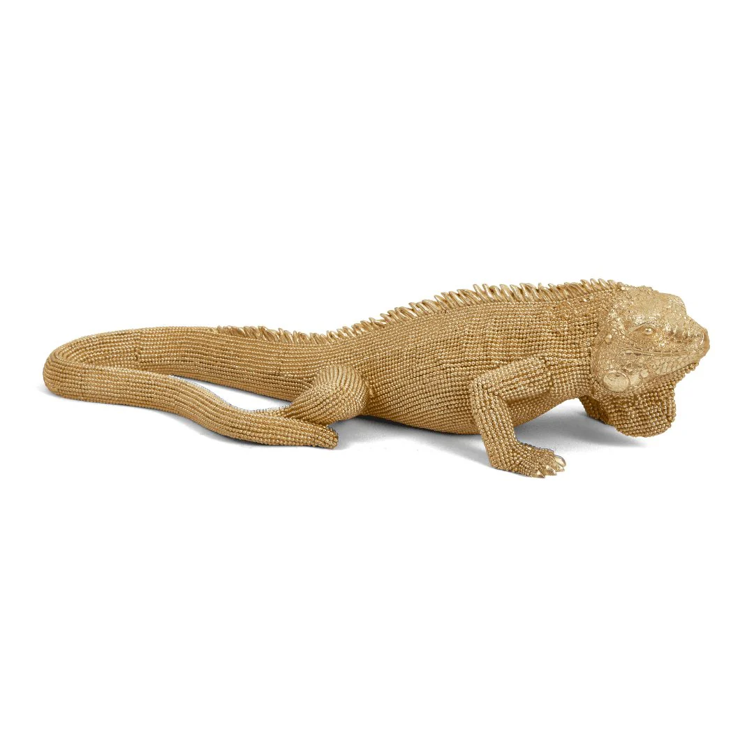 Escultura Iguana em Poliresina 32cm - Image 4