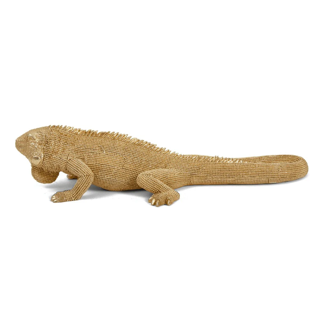 Escultura Iguana em Poliresina 32cm - Image 5