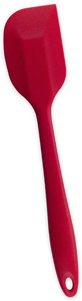 Espatula de Silicone Duplo Reta Pão Duro Vermelho - Image 2
