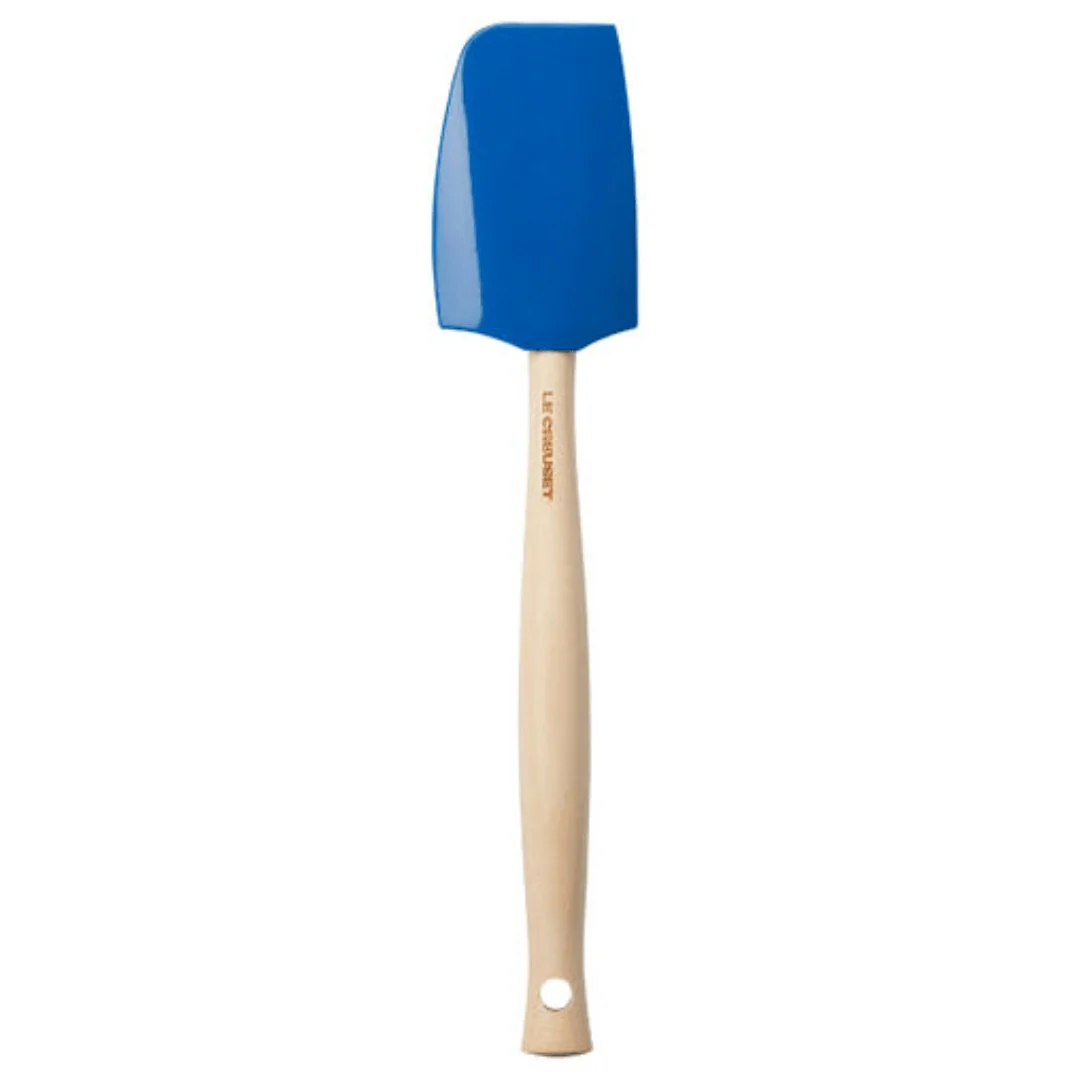 Espátula Média Craft de Silicone Azul Marseille Le Creuset
