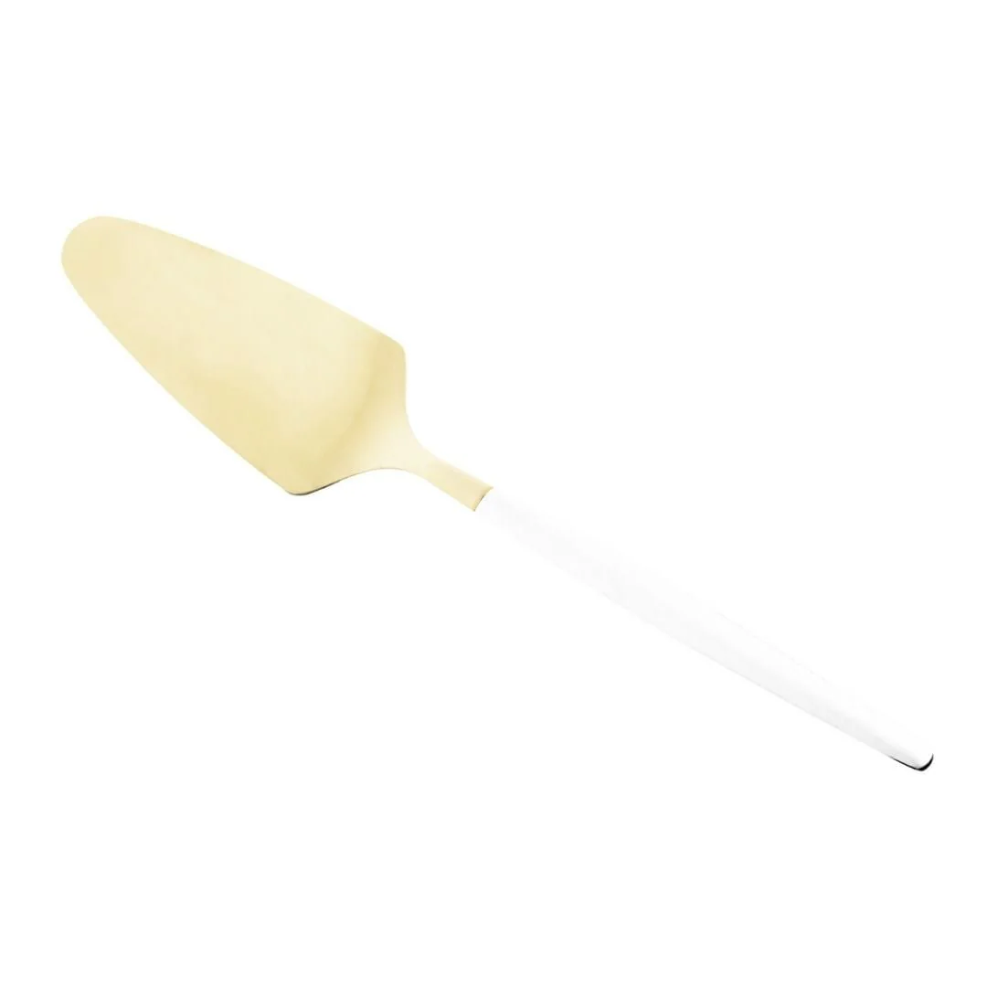 Espatula para Bolo Aço Inox Opera Champanhe e Branca 20,5cm - Image 4