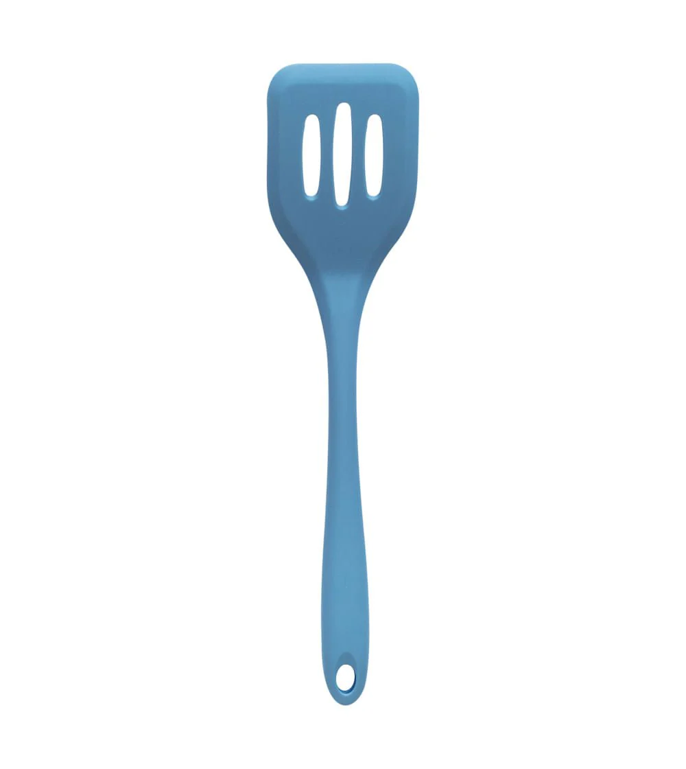 Espátula Vazada de Silicone Duplo Azul - Image 4