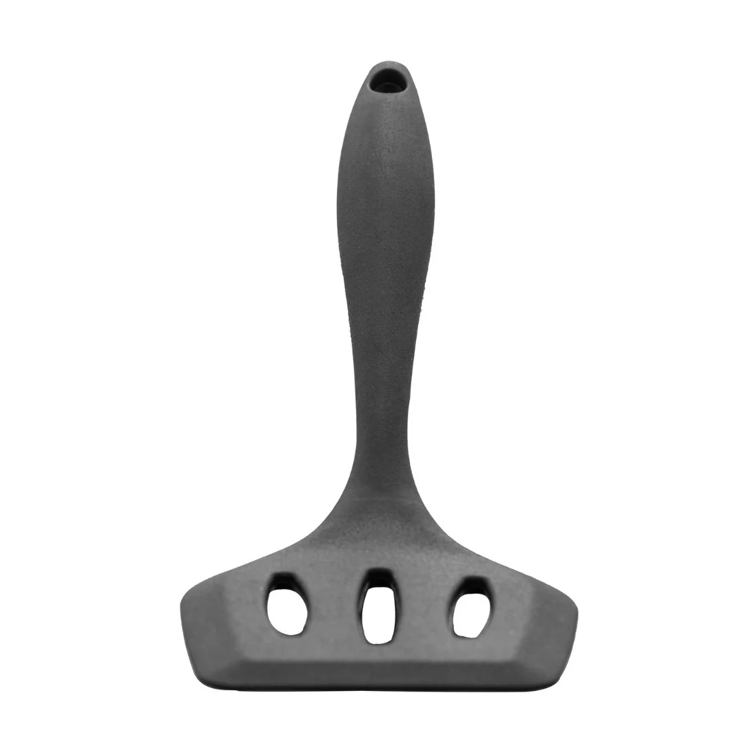 Espátula Vazada de Silicone Preta 29cm - Image 3