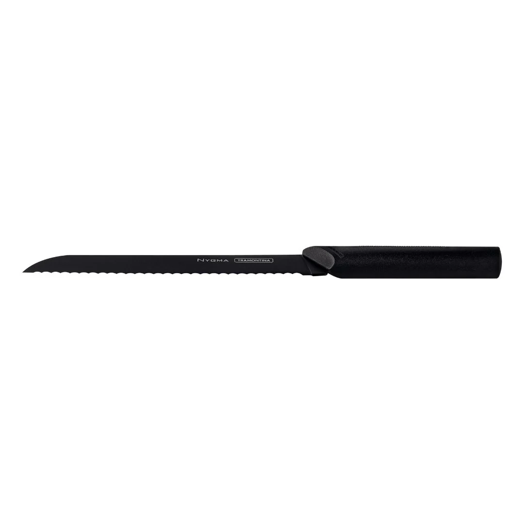 Faca para Pão em Aço Inox Nygma Preto Tramontina - Image 2