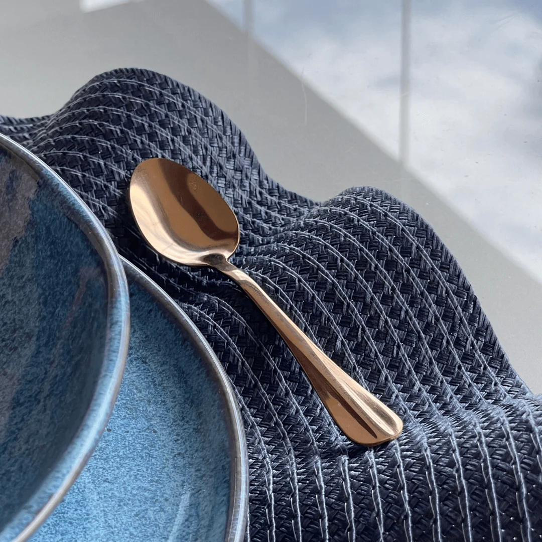 Faqueiro 24 Peças de Aço Inox Positano Rose Gold - Image 11