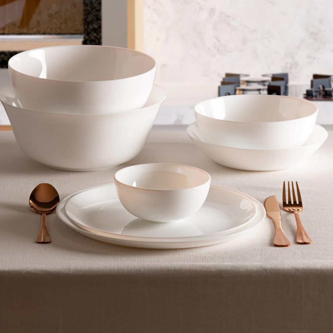 Faqueiro 24 Peças de Aço Inox Positano Rose Gold - Image 6