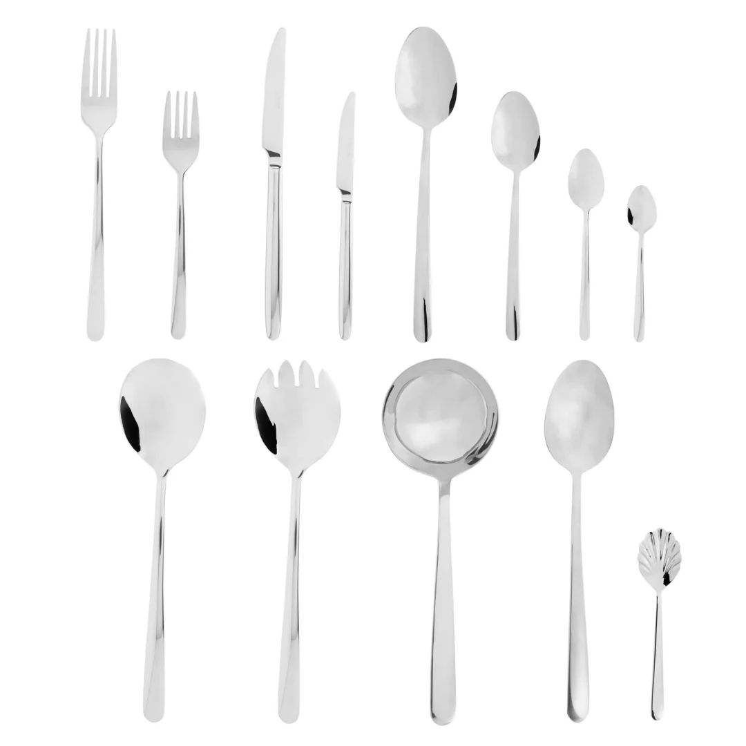 Faqueiro Aço Inox com Caixa Viena 101 Peças - Image 5