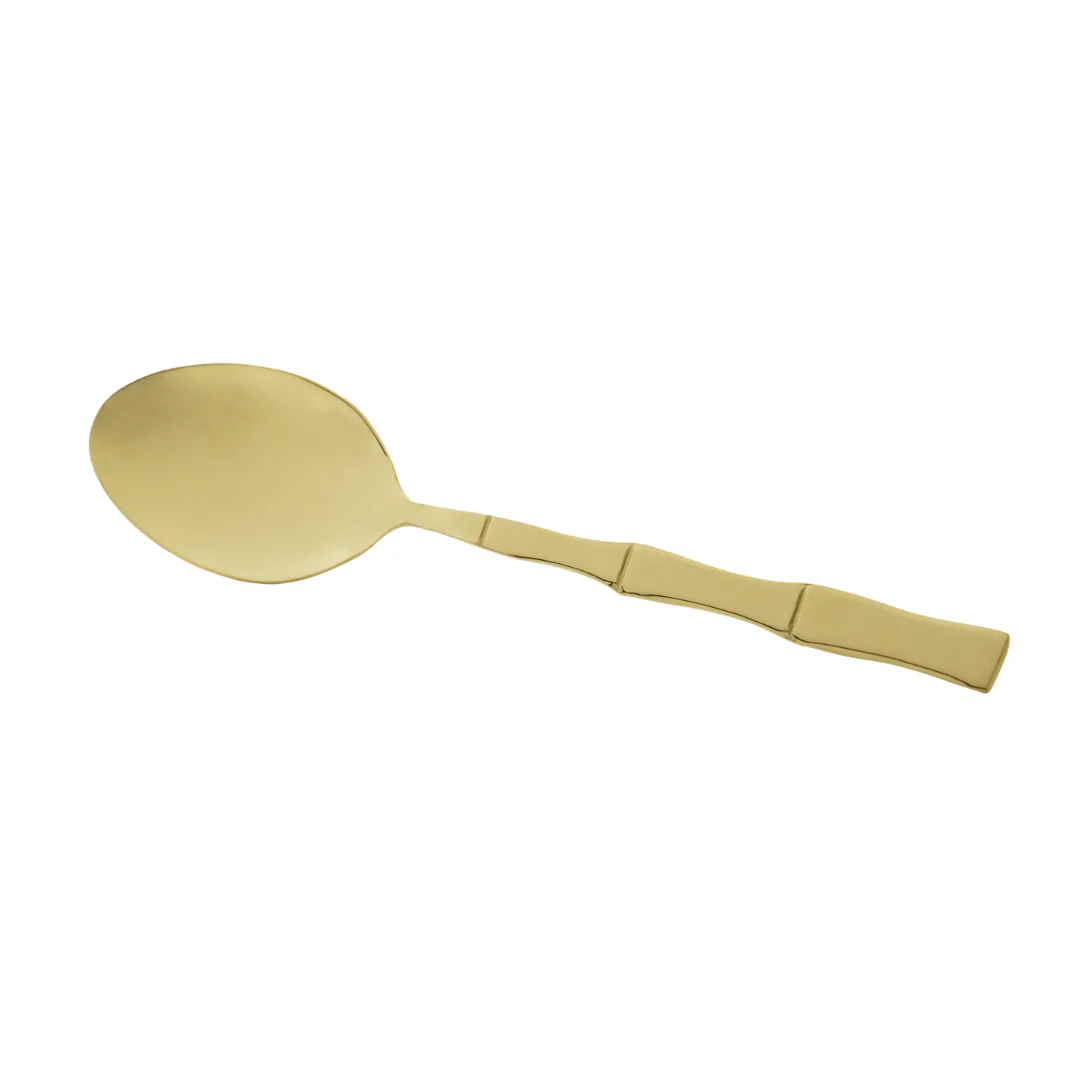 Faqueiro Elegant Estilo Bambu em Aço Inox Champanhe 16 Peças - Image 10