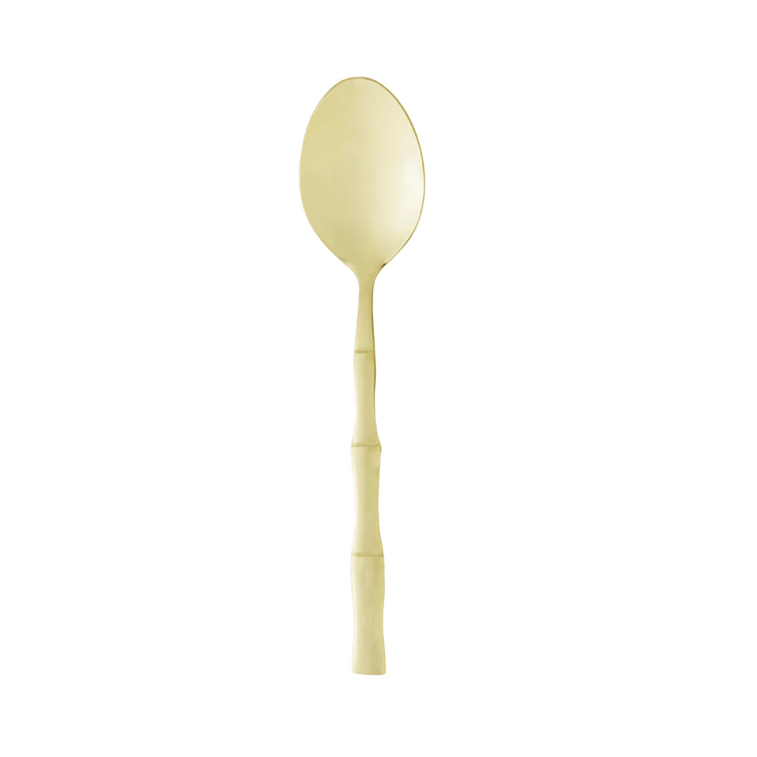 Faqueiro Elegant Estilo Bambu em Aço Inox Champanhe 16 Peças - Image 14
