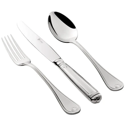 Faqueiro Inox Pérola Pearl 101 Peças St James