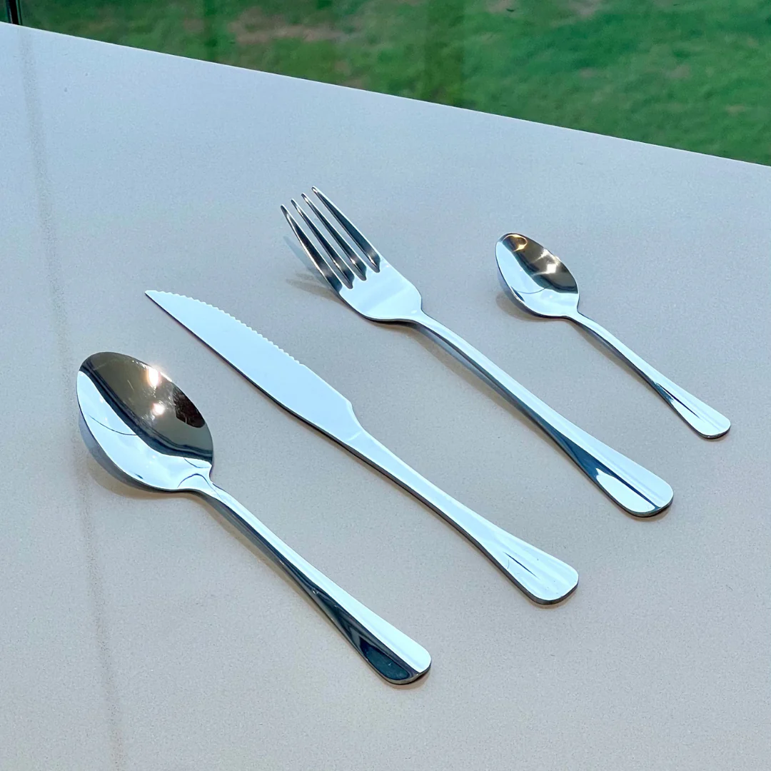 Faqueiro Positano Aço Inox 24 peças