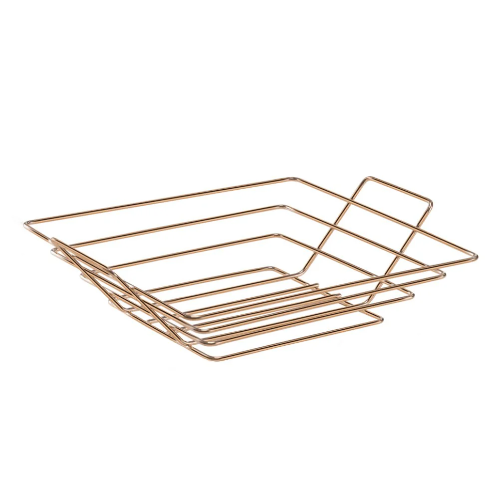 Fruteira de Mesa Quadrada Rose Gold - Image 4