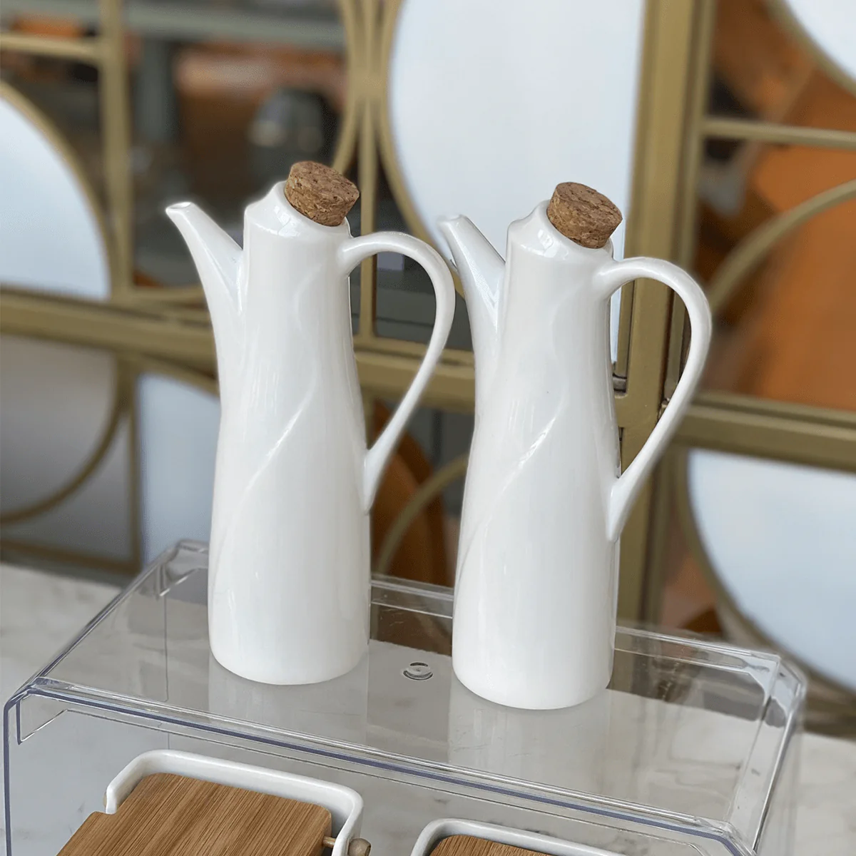 Galheteiro com Alça Oasis Branco 250ml - Image 4