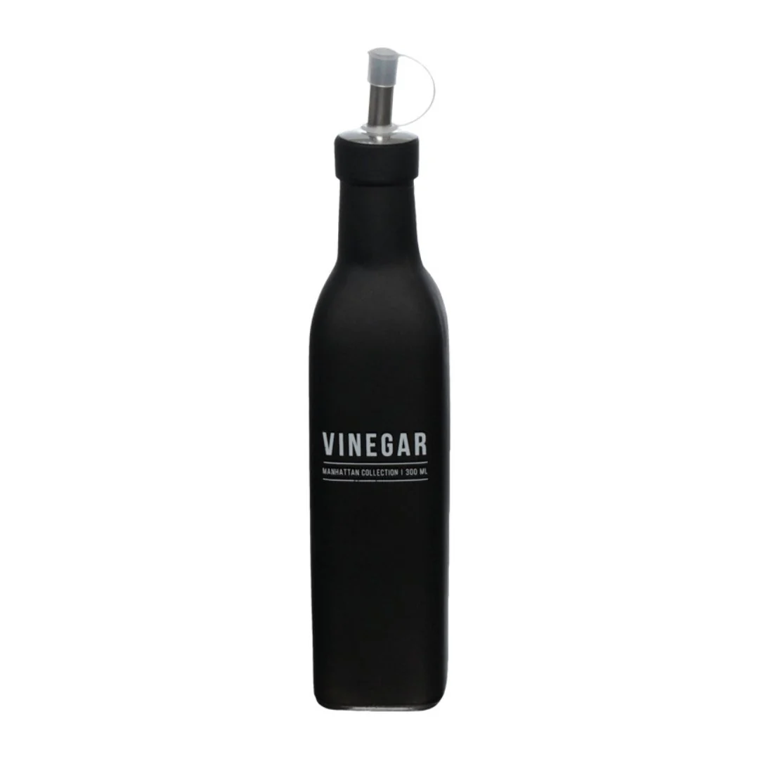 Galheteiro para Vinagre de Vidro Manhattan Preto 300ml - Image 4