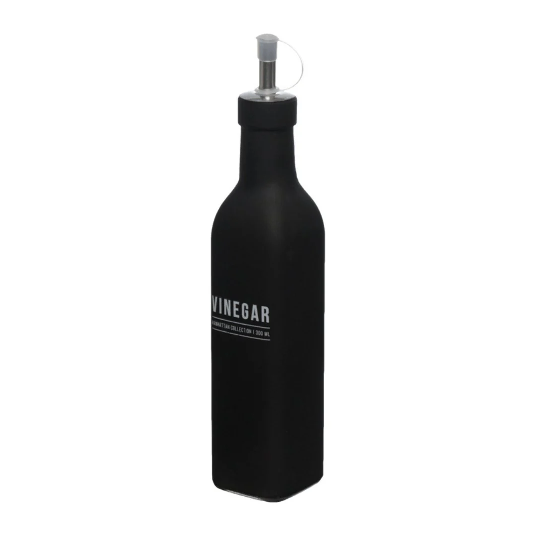 Galheteiro para Vinagre de Vidro Manhattan Preto 300ml - Image 5