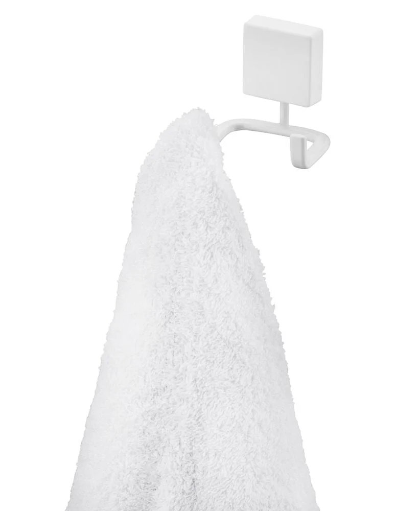 Gancho Duplo com Fixação Parafuso 6,5 cm x 6 cm x 5,5 cm Branco Fosco - Image 3